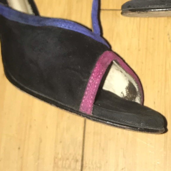 Alma Tango Fête MardiGras Argentina Suede Stilettos - Picture 6 of 9